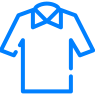 creazione sito web per lavanderie icona blu maglietta Italy Web Marketing