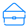 creazione sito web per lavanderie icona borsa blu italy web marketing